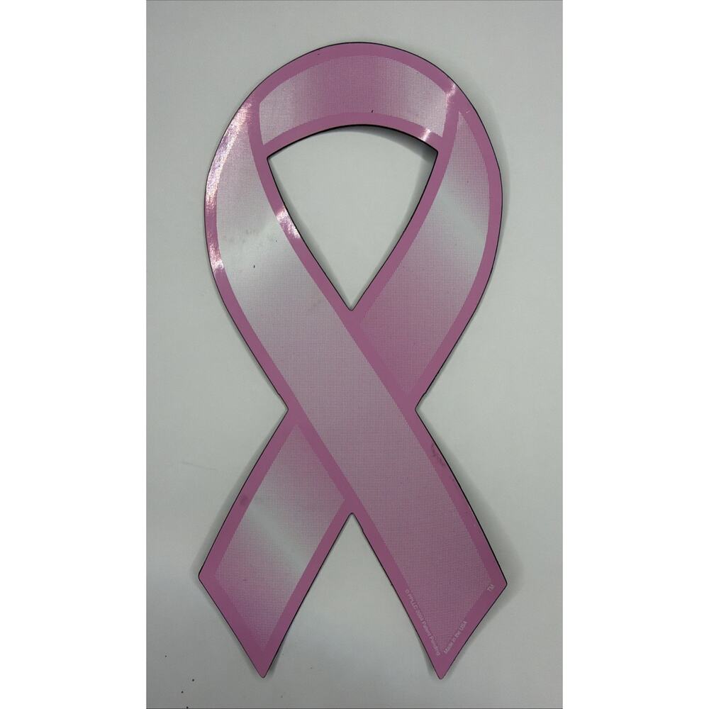 Breast Cancer Awareness Support Pink Ribbon Magnet Car Auto Refrigerator Gift